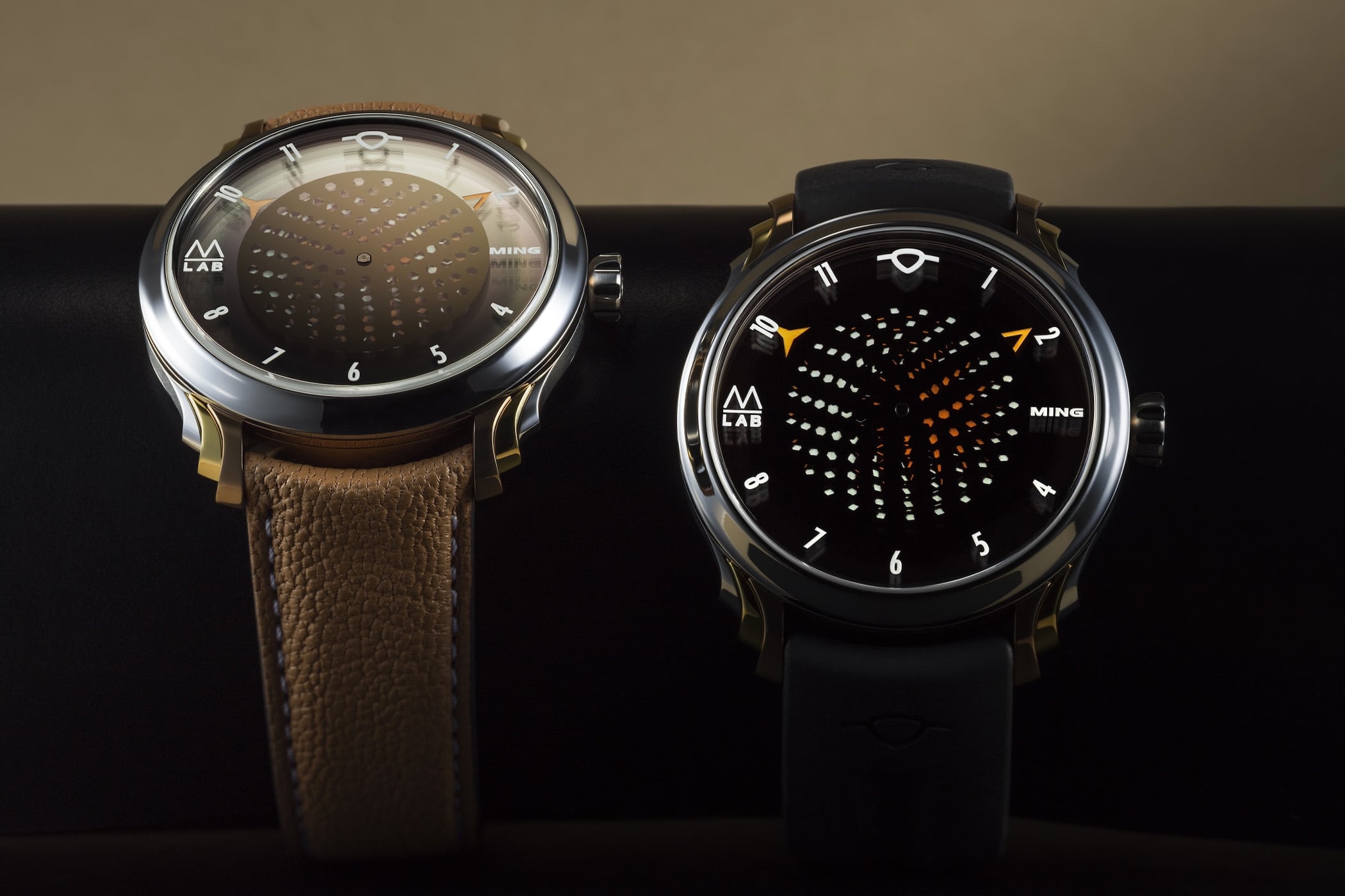 Ming and Massena LAB Bring Motion to the Honeycomb Dial