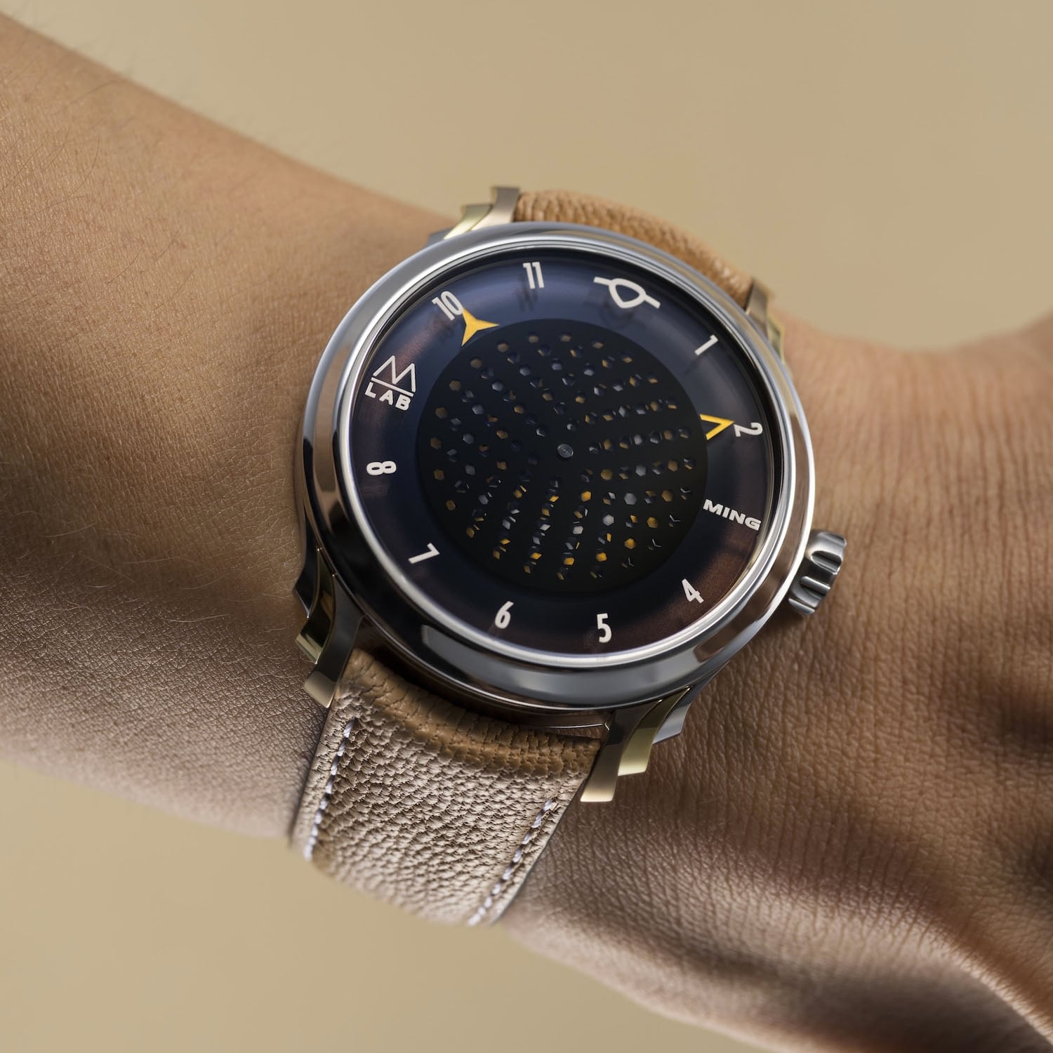 Ming and Massena LAB Bring Motion to the Honeycomb Dial