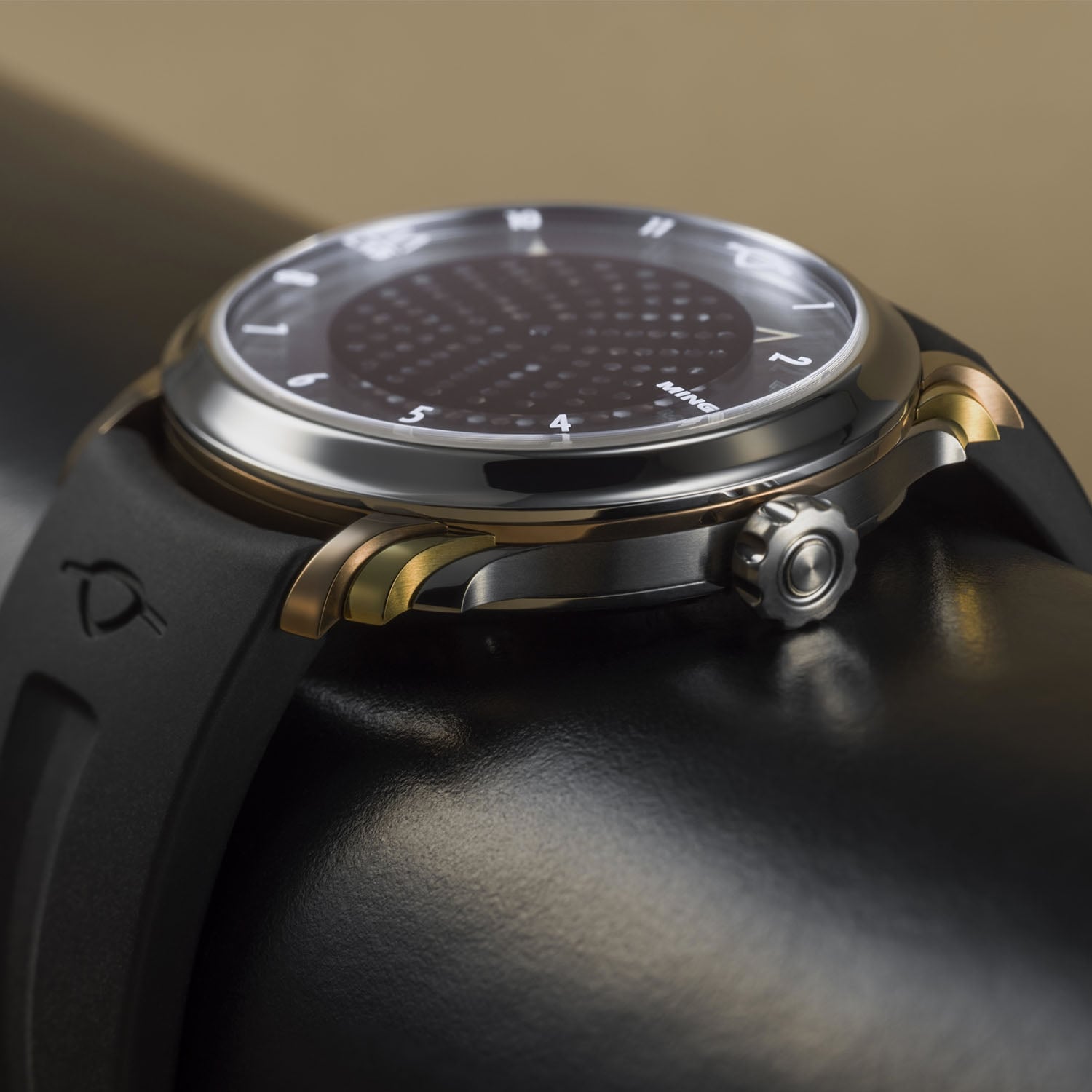 MING × Massena LAB 57.09 Secret Honey Moving Honeycomb Dial Tri-Tone Lugs - 8