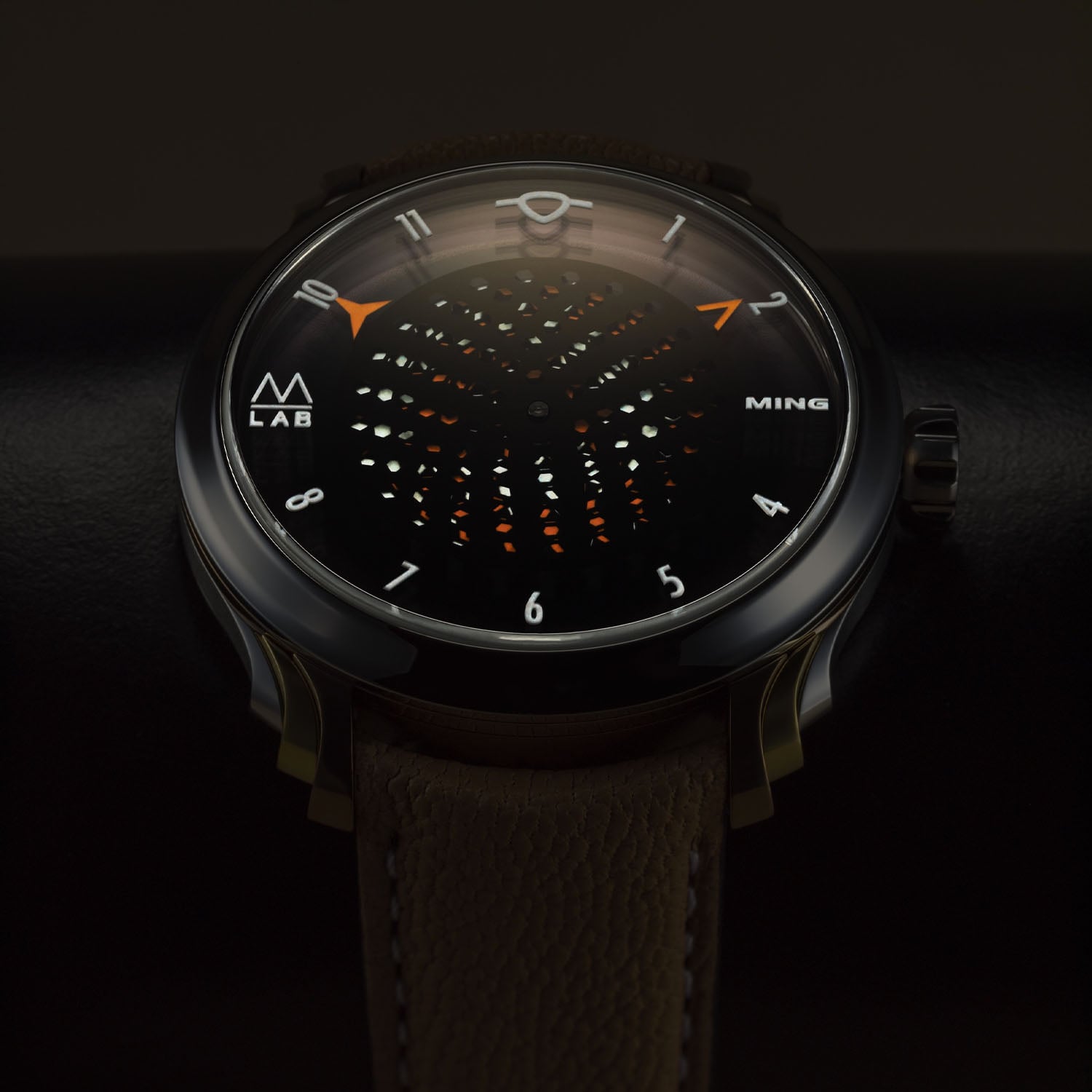 Ming and Massena LAB Bring Motion to the Honeycomb Dial