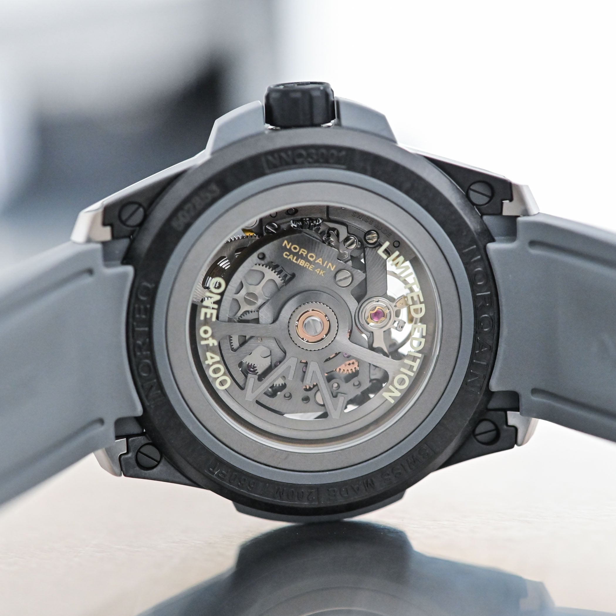 Norqain Wild One Skeleton Titanium 39mm - review - 3