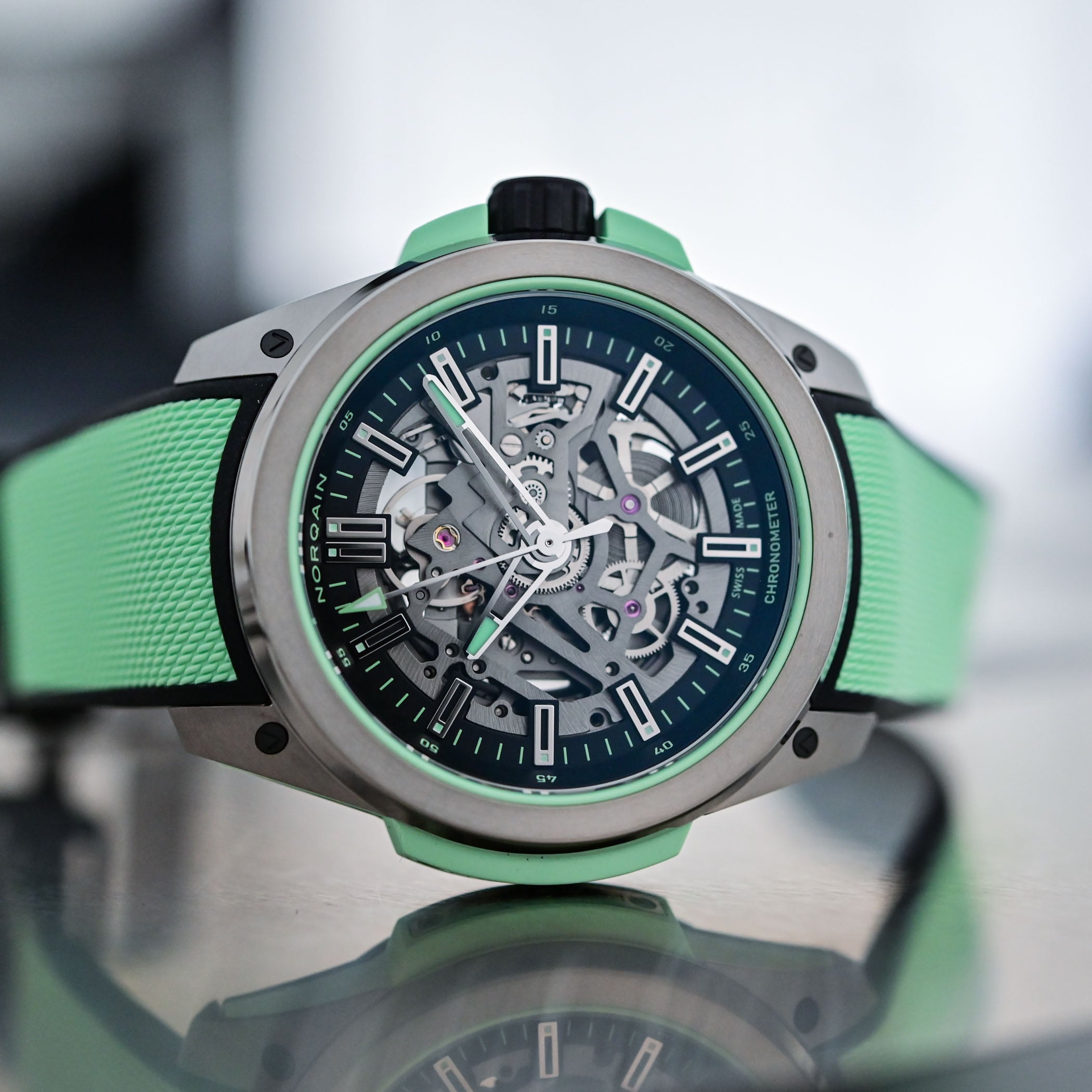 Three New Interpretations of the Norqain Wild One in Titanium