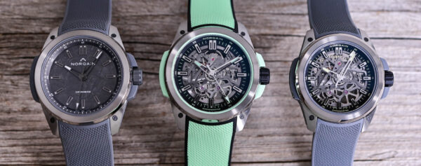 First Look – Three New Interpretations of the Norqain Wild One in Titanium