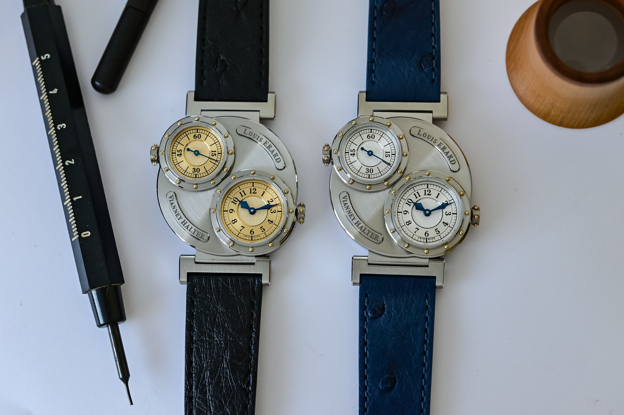 First Look – Closer Than Ever to the Antiqua, the new Louis Erard x Vianney Halter Collab