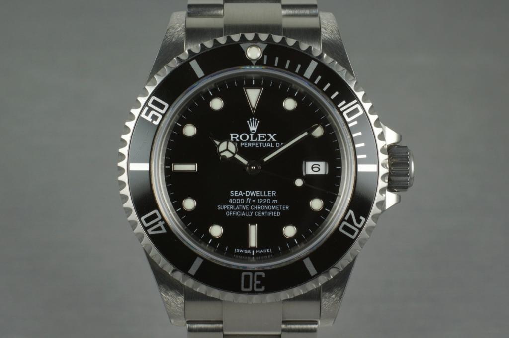 rolex sea dweller 2007