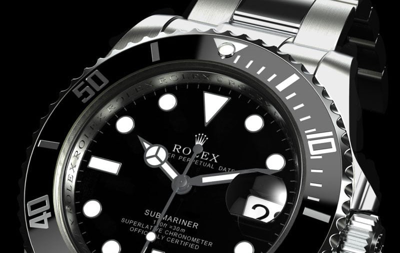 does rolex make a titanium watch