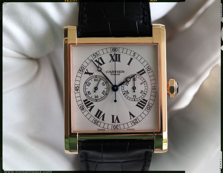 Cartier 2025 tank monopoussoir