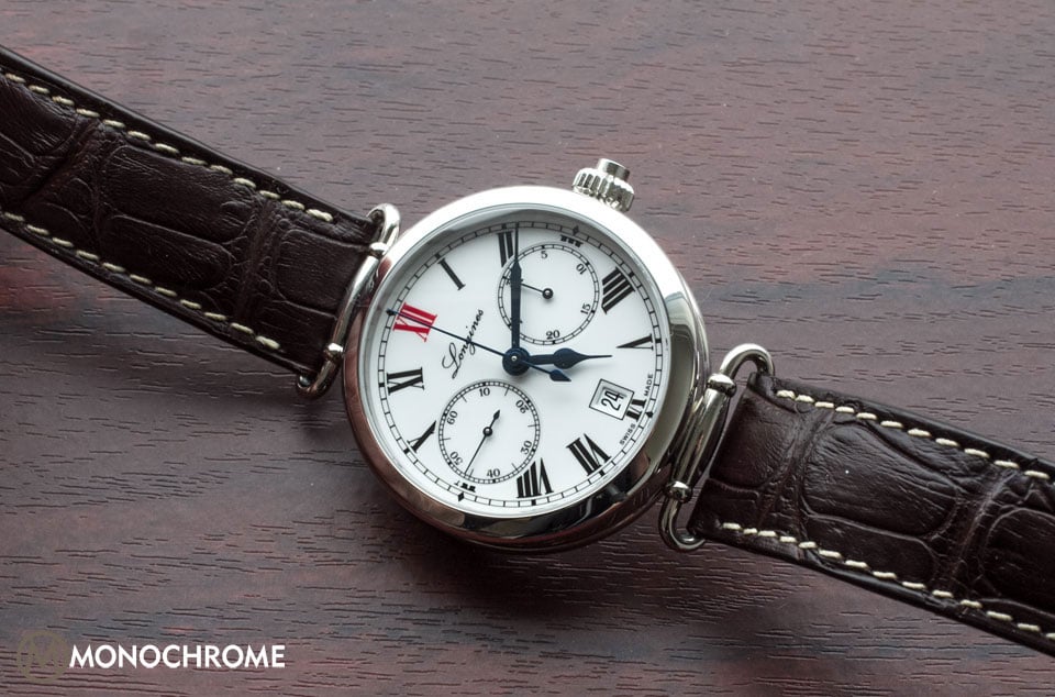 Longines Column Wheel Single Push Piece Chronograph 180th Anniversary REVIEWED Monochrome Watches