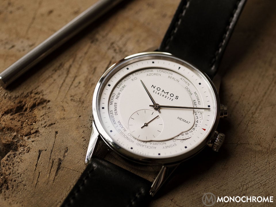 Nomos Zurich Weltzeit Review Monochrome Watches