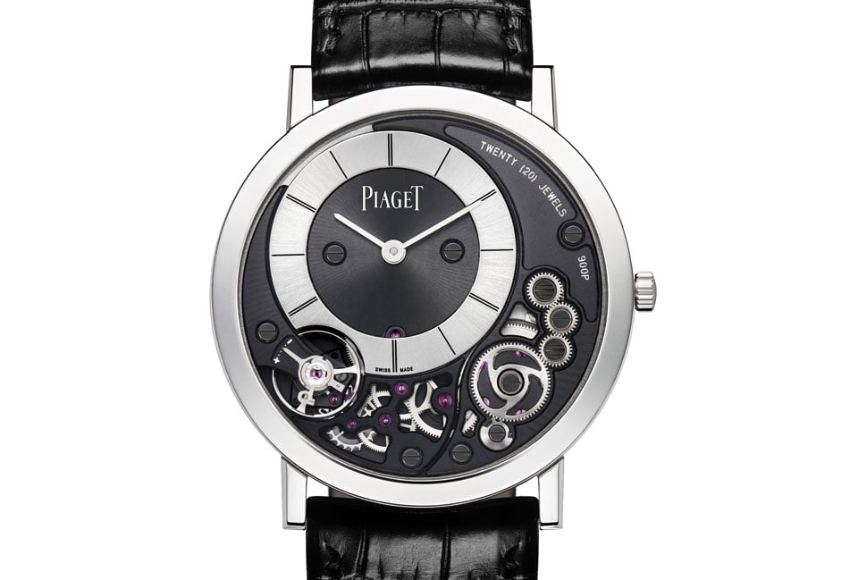 Introducing the World's Thinnest Mechanical Wrist Watch: Piaget ...