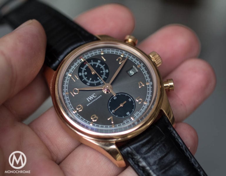 REVIEW: IWC Portuguese Chronograph Classic ref. 3904 - Monochrome-Watches