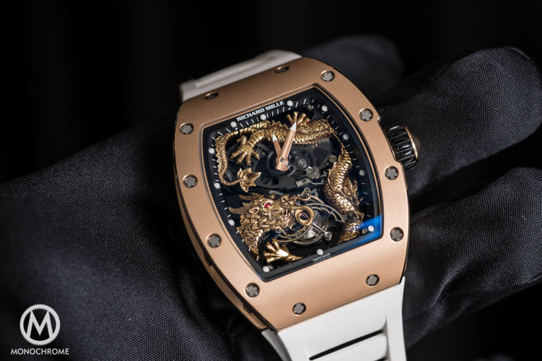 Richard Mille RM 57-01 Phoenix and Dragon - Monochrome-Watches