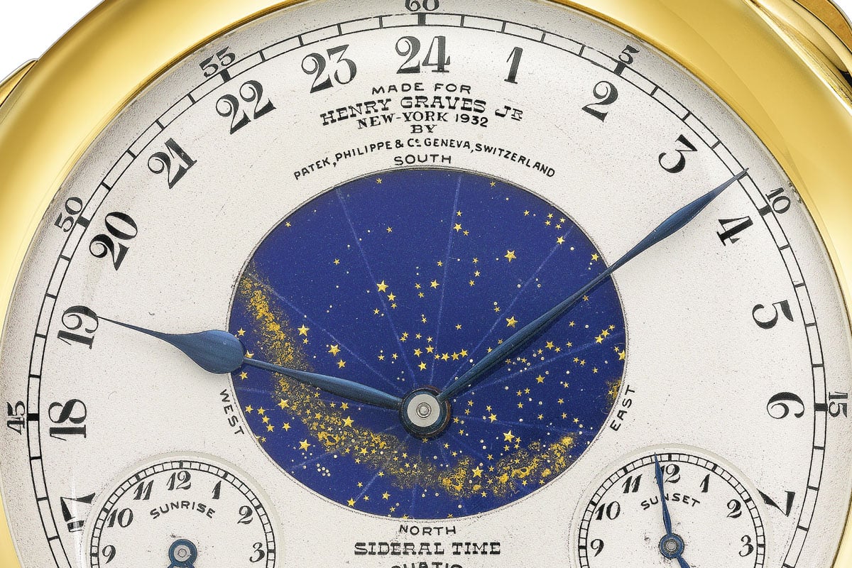 Henry Graves Patek Philippe Supercomplication Sotheby's - 6