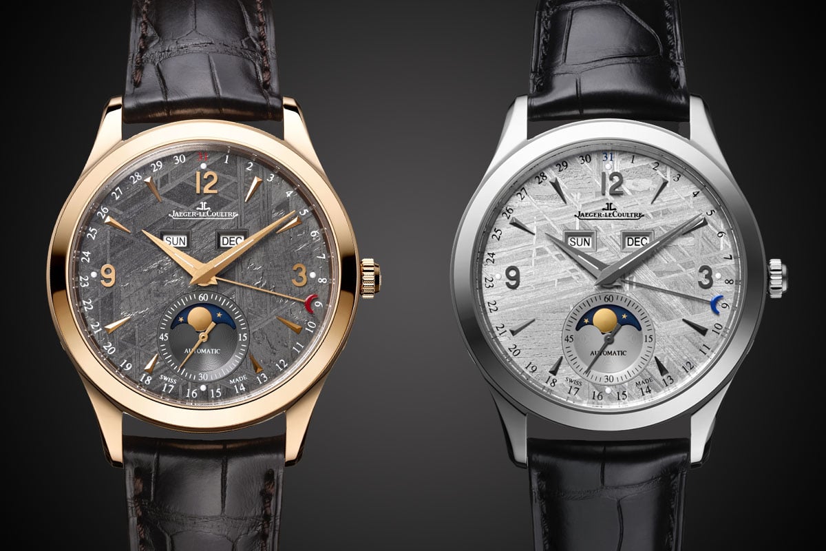 PreSIHH 2015 JaegerLeCoultre Master Calendar Meteorite dial (specs