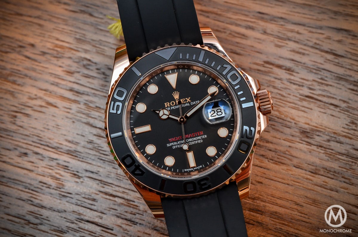 Hands-on with the Rolex Yacht-Master 116655 (Everose gold on