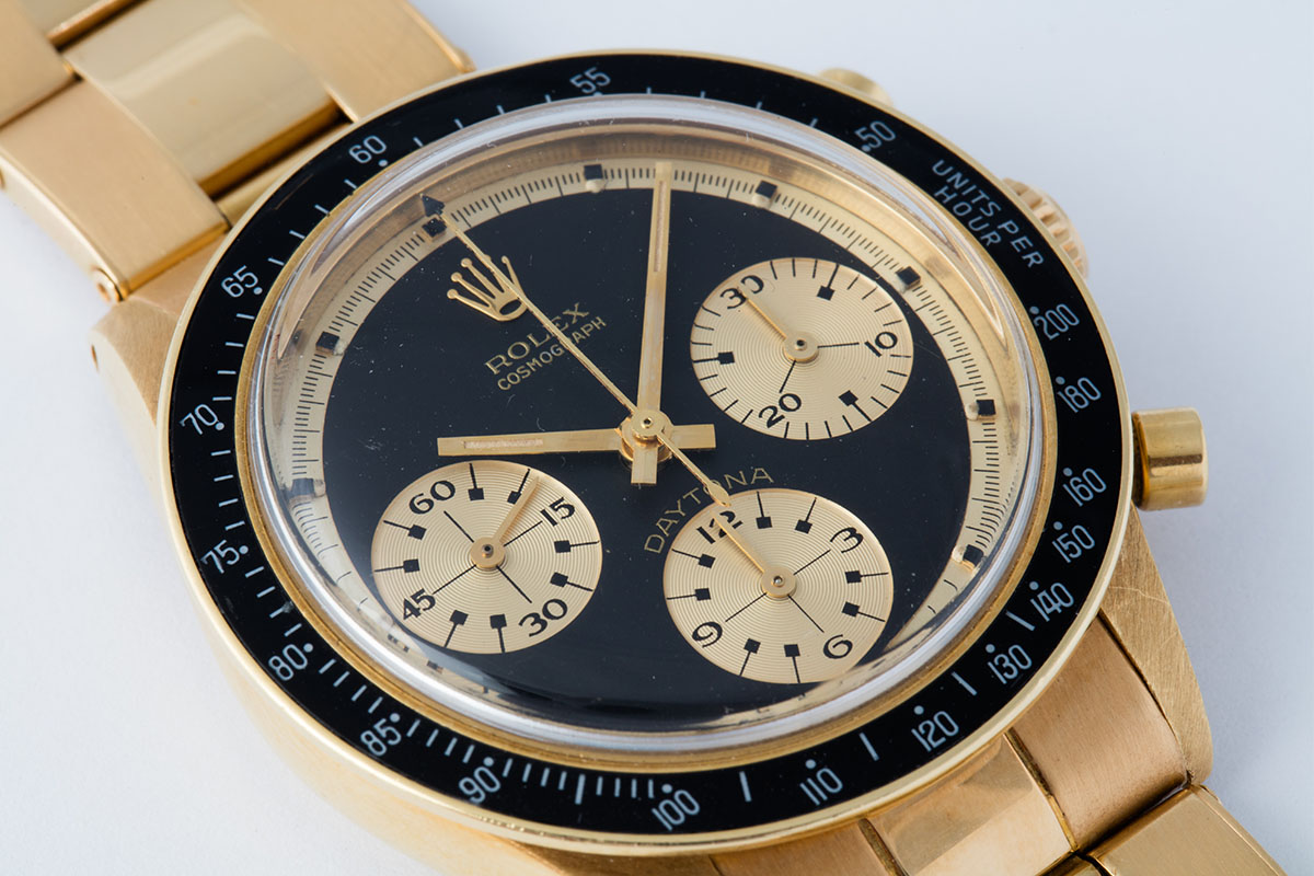 Rolex Cosmograph Daytona Paul Newman Retailed by Hermes Reference 6241
