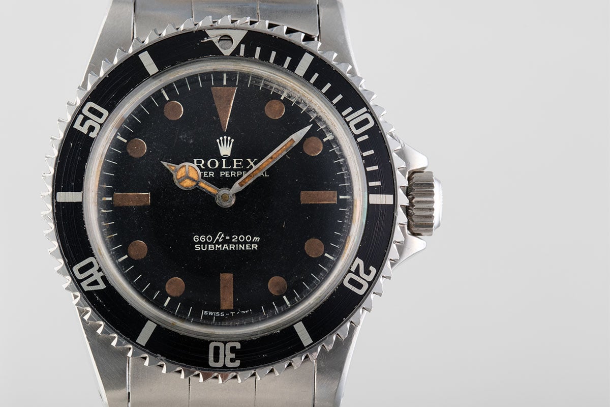 Rolex James Bond Submariner from Live and Let Die Reference 5513