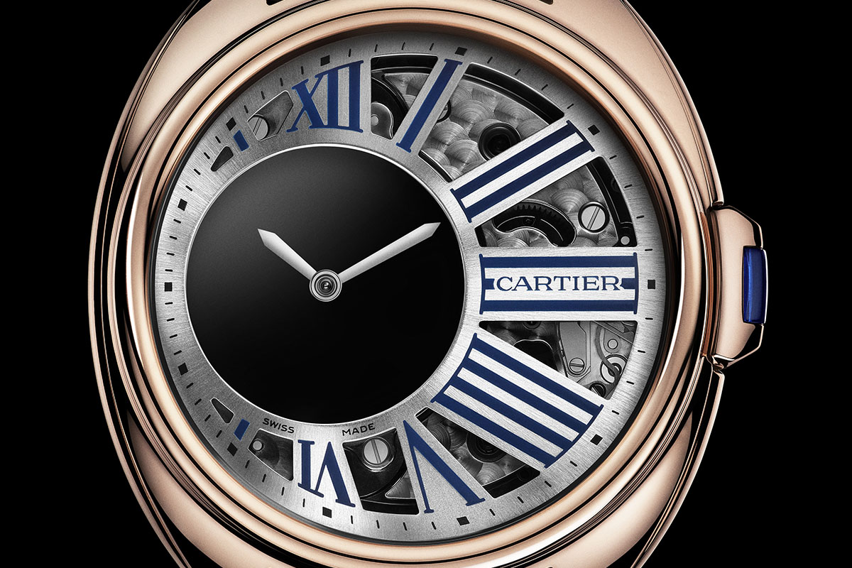 Clé de Cartier Mysterious Hour pink gold dial