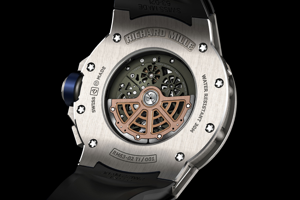 Richard Mille RM 63-02 World Timer Automatic - movement