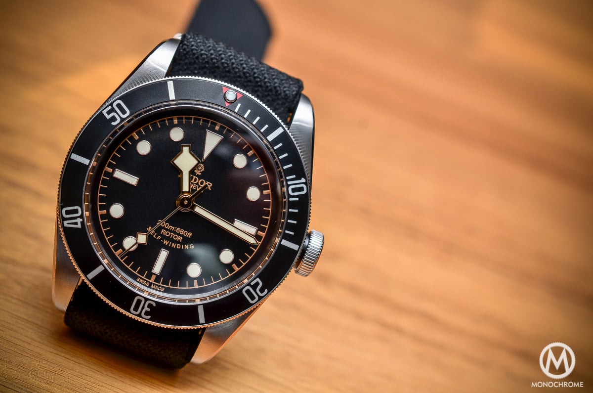 Tudor Black Bay Black Bezel / Red Triangle 79220N - HANDS-ON REVIEW photos, specs & price) - Monochrome-Watches