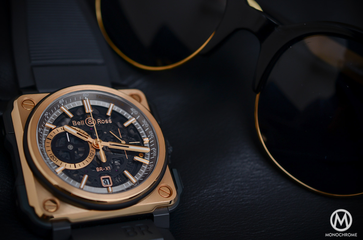 Bell and Ross BR-X1 Pink Gold Black Ceramic Review