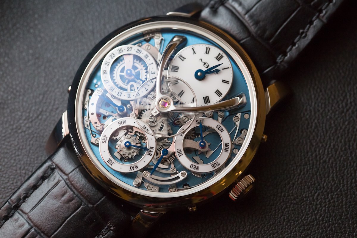 MB&F legacy Machine Perpetual - Credits to The Horophile - platinum case