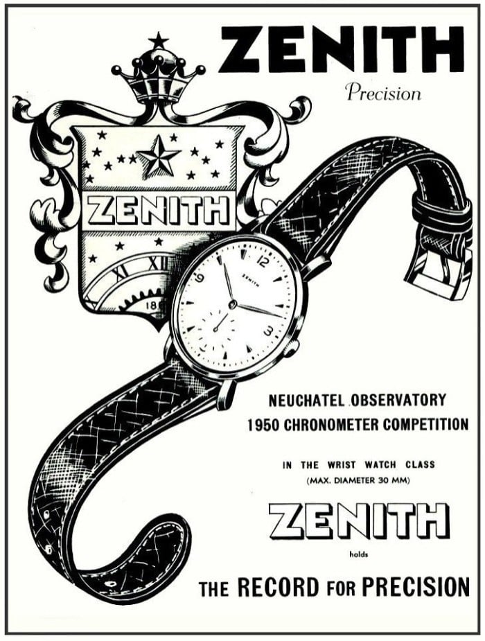 zenith calibre 135 chronometer - 8