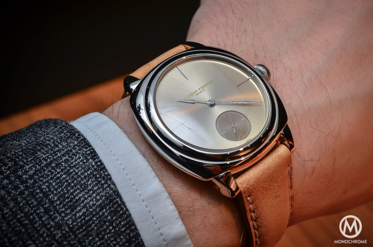 Christmas Buying Guide - Our Top 5 Dress Watches of 2015 - Laurent-Ferrier-Galet-Square-Stainless-Steel-4