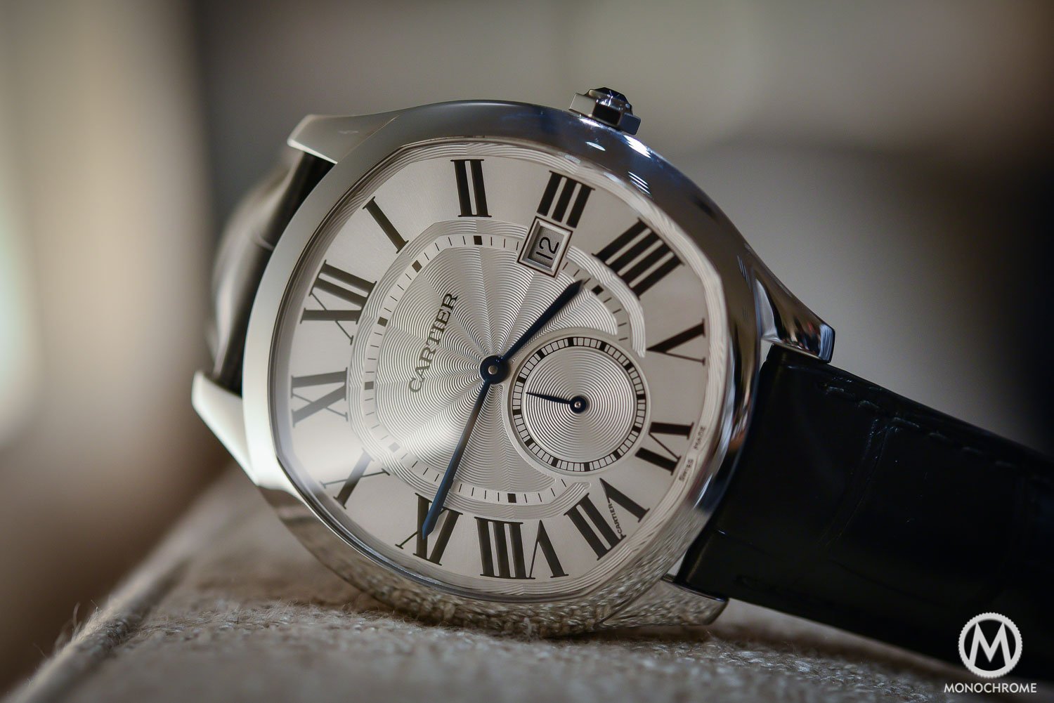 SIHH 2016 - Introducing the Drive de Cartier, a new men's shaped watch  (hands-on review, live photos, price) - Monochrome Watches