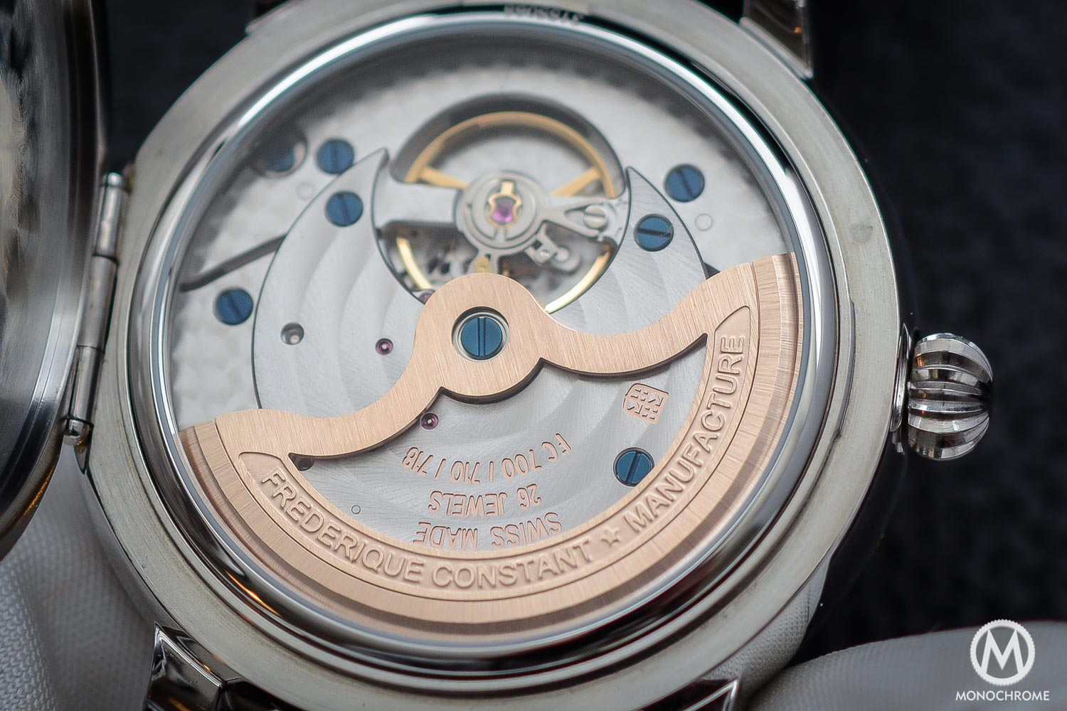 Frederique Constant Manufacture Classics Moonphase stainless steel - 5