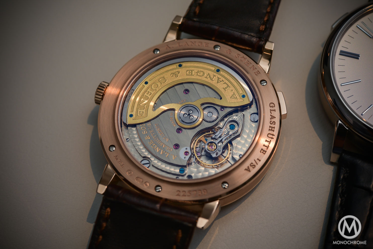 Lange Sohne Saxonia Moon Phase Automatic outisze date SIHH 2016 - _0604
