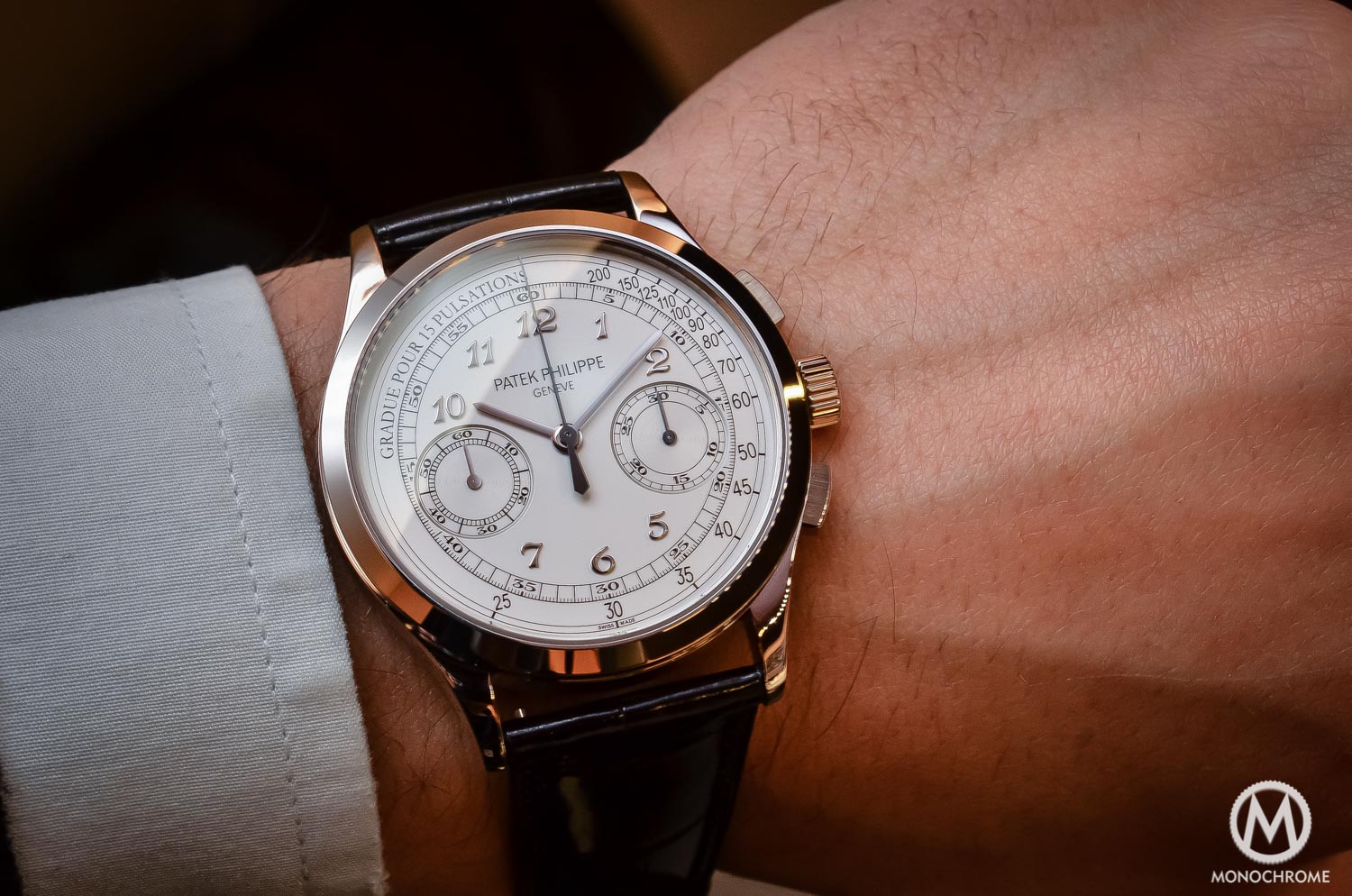 Patek Philippe 5170g-001 Chronograph - review - on the wrist