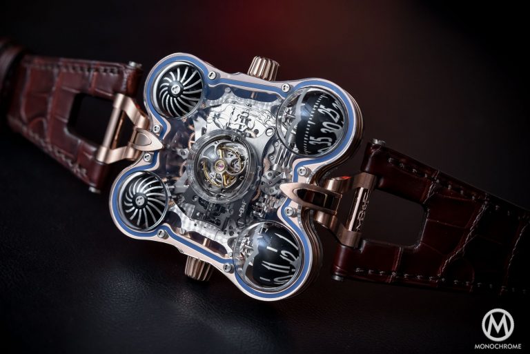 MB&F MH6 SV Sapphire Vision Red Gold - SIHH 2016