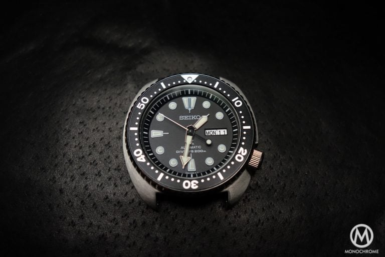 Seiko Prospex SRP777 - review - case, dial and hands
