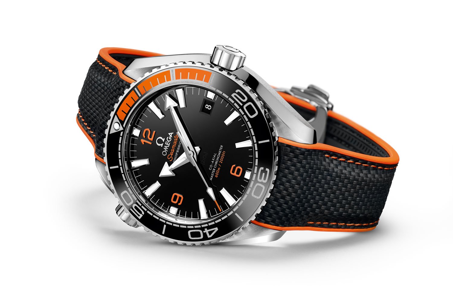 Omega Seamaster Planet Ocean 43.5mm Automatic - Black and Orange - Master Chronometer