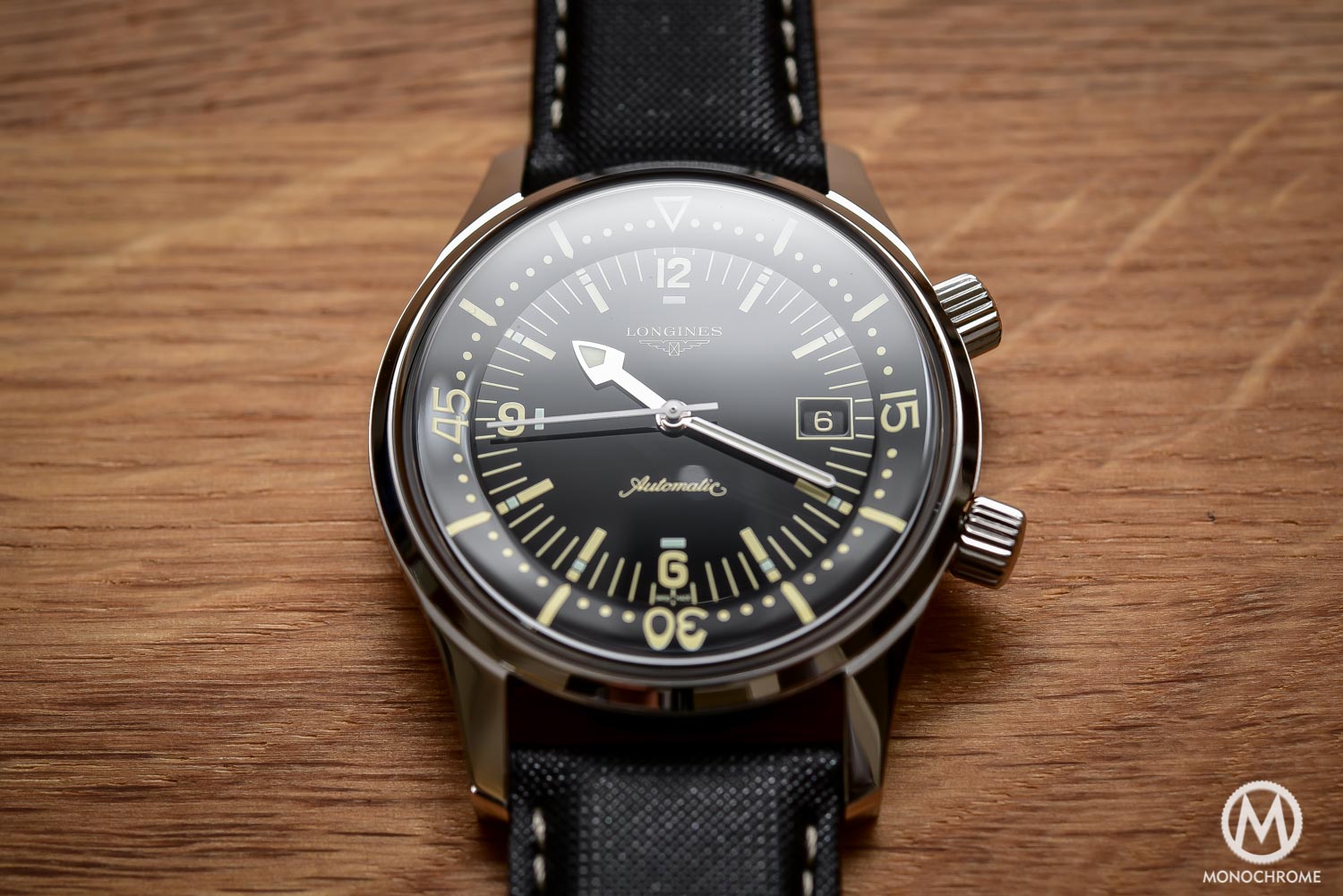 Comparative Review - 3 affordable & vintage-inspired dive watches - Longines Legend Diver - 2