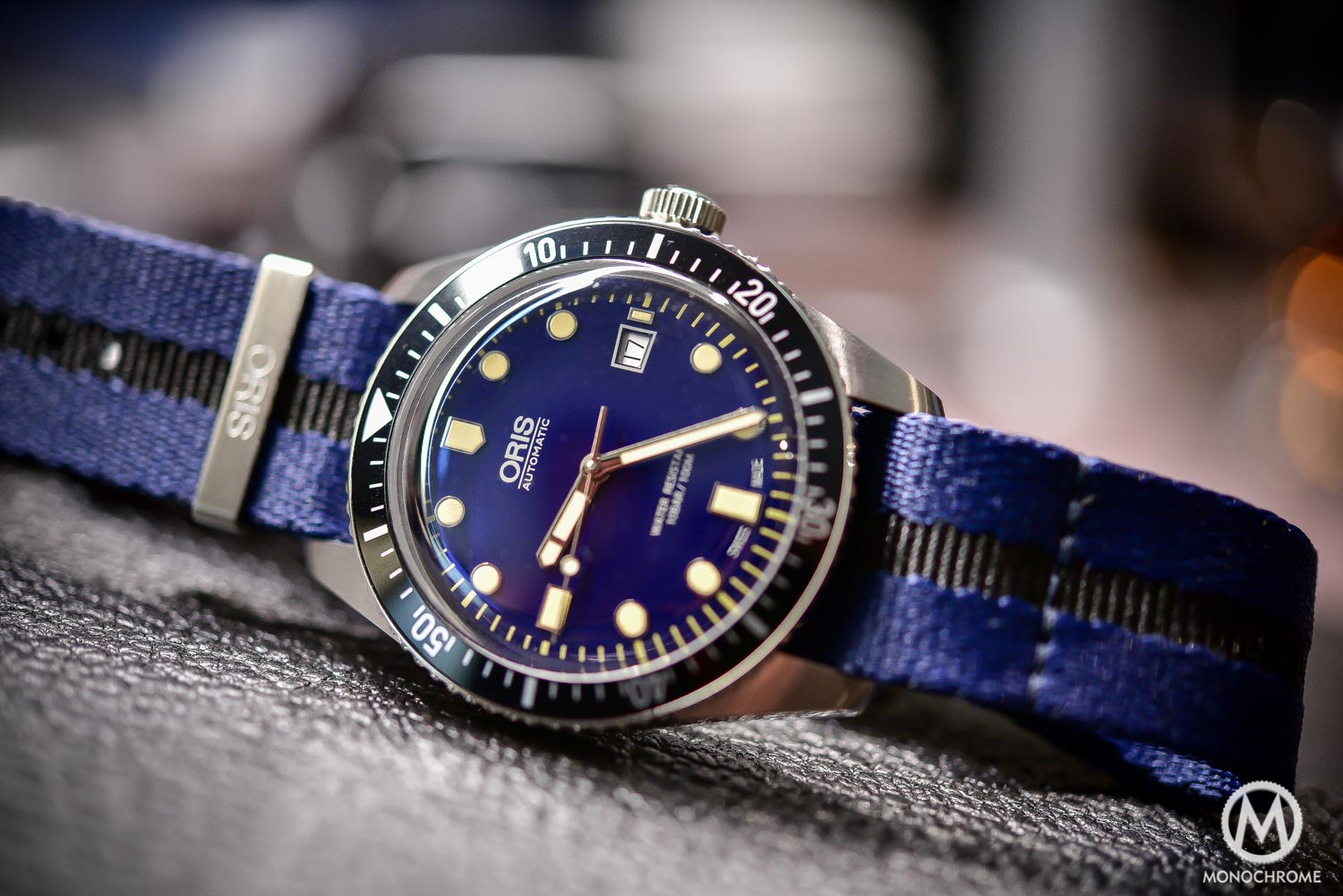 Oris Divers Sixty Five 42mm Blue Dial - Baselworld 2016 - Blue Nato
