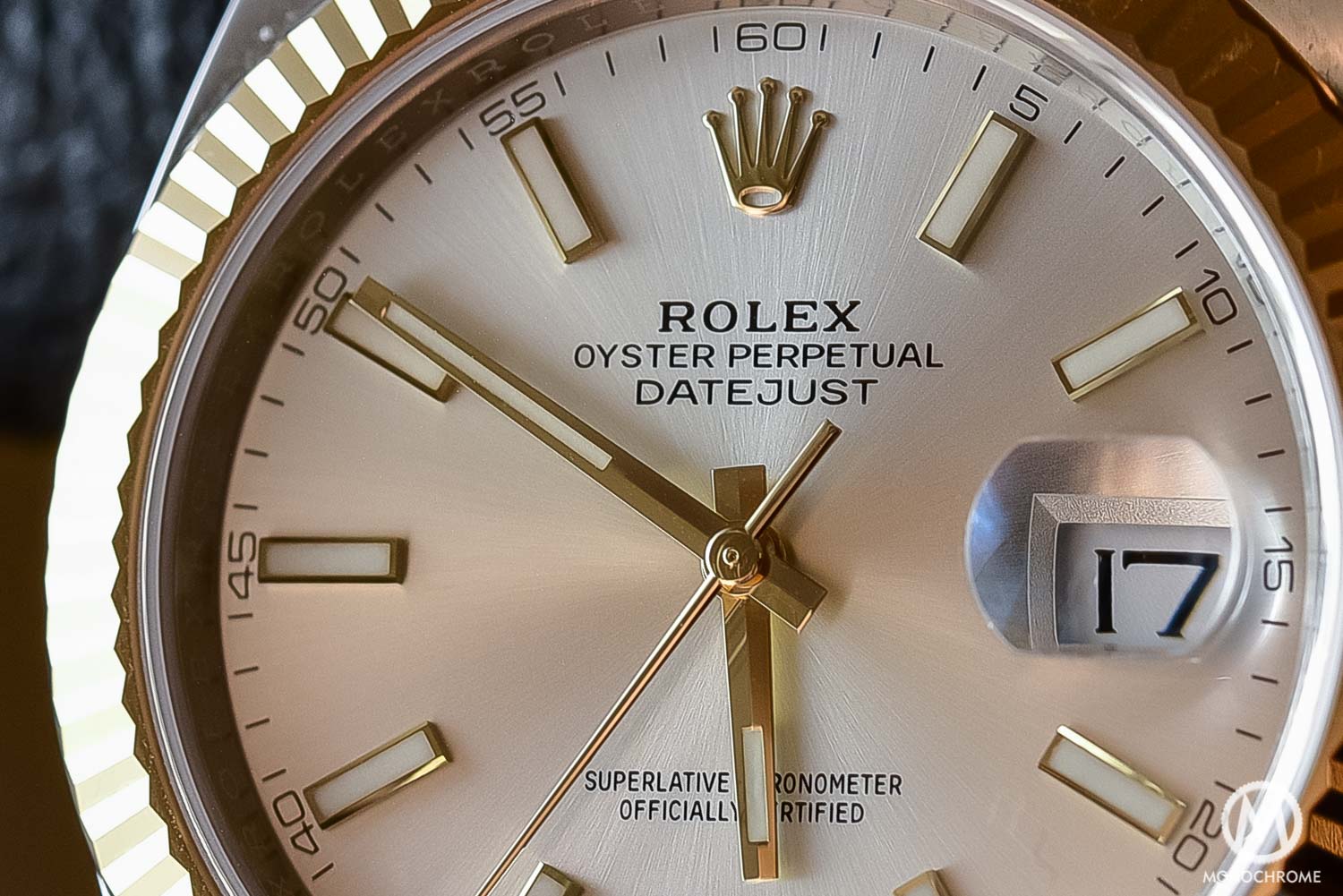 Rolex Datejust 41 126333 - Baselworld 2016 - Review - dial detail