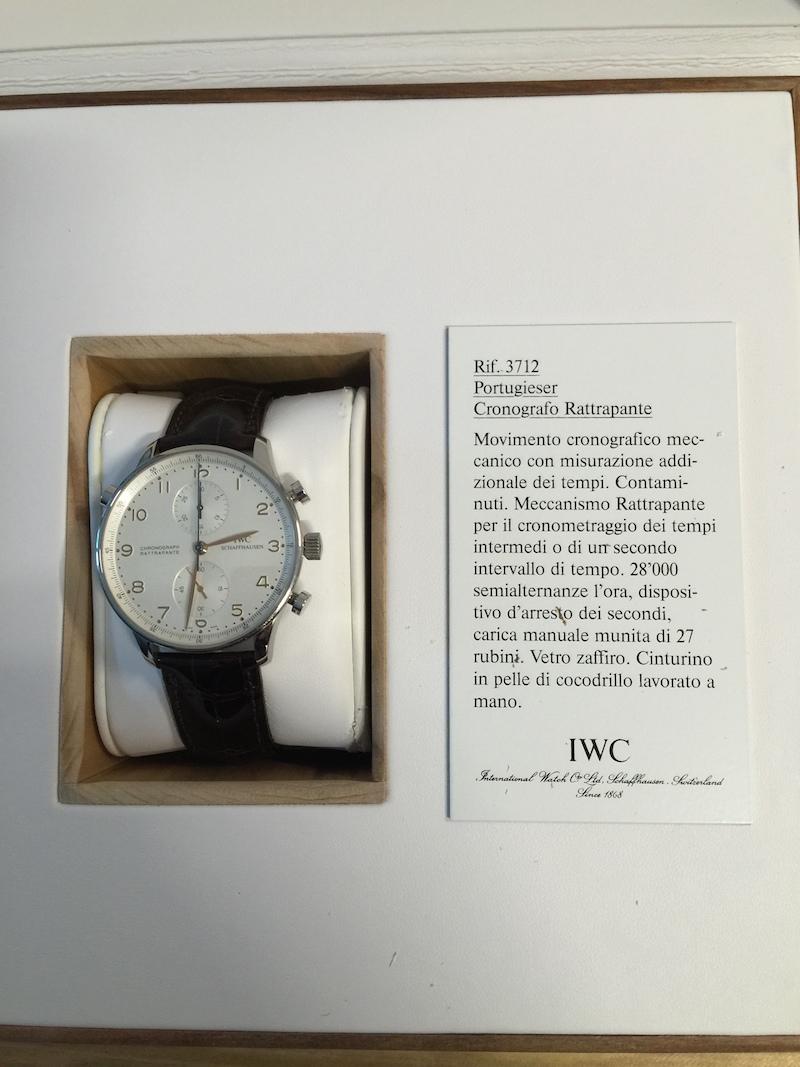 IWC Portuguese Rattrapante Chronograph - Catawiki 5 Cool Finds - 3