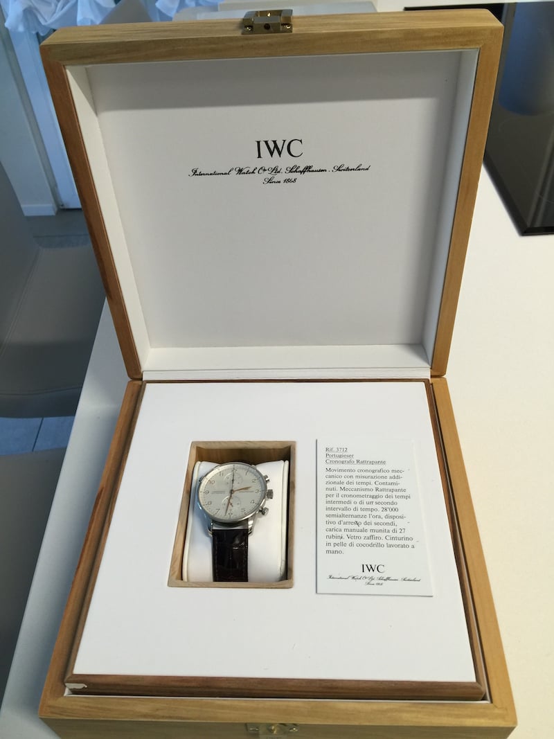 IWC Portuguese Rattrapante Chronograph - Catawiki 5 Cool Finds - 4