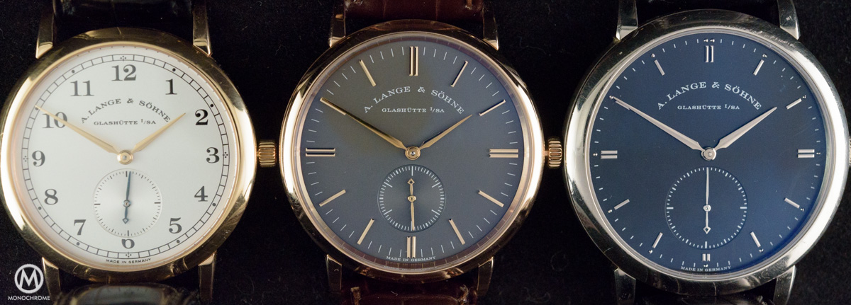 Lange Sohne Saxonia Boutique Edition pink gold Grey Dial - review