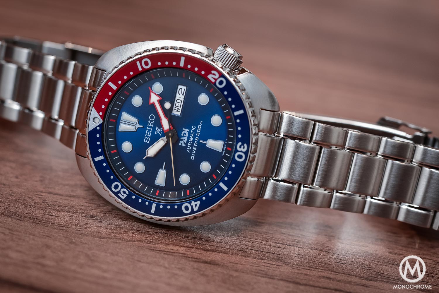 Hands-On Review - Seiko Prospex SRPA21 PADI Turtle - A nice, colorful, affordable dive for summer (live specs price) - Monochrome Watches