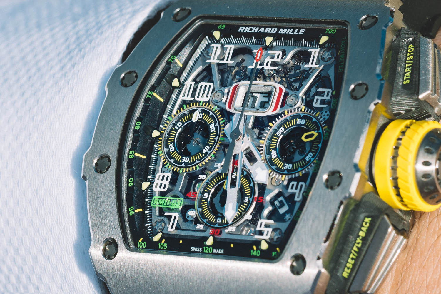 Richard Mille RM 11-03 Automatic Flyback Chronograph (credits: Alex Teuscher)