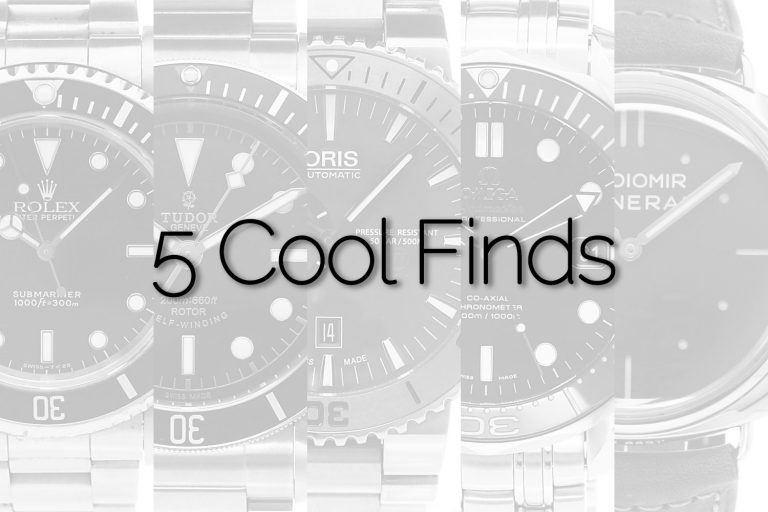 5 Cool Finds Chronext - Essential Dive Watches
