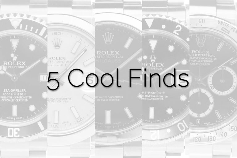 5 Cool Finds Chronext - youngtimer Rolex