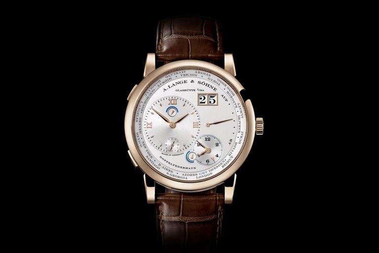A. Lange Sohne Lange 1 TimeZone honey gold special edition - Dresden Dial