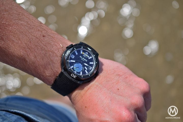 Review - Clerc Hydroscaph GMT Power Reserve Chronometer, the heavy ...