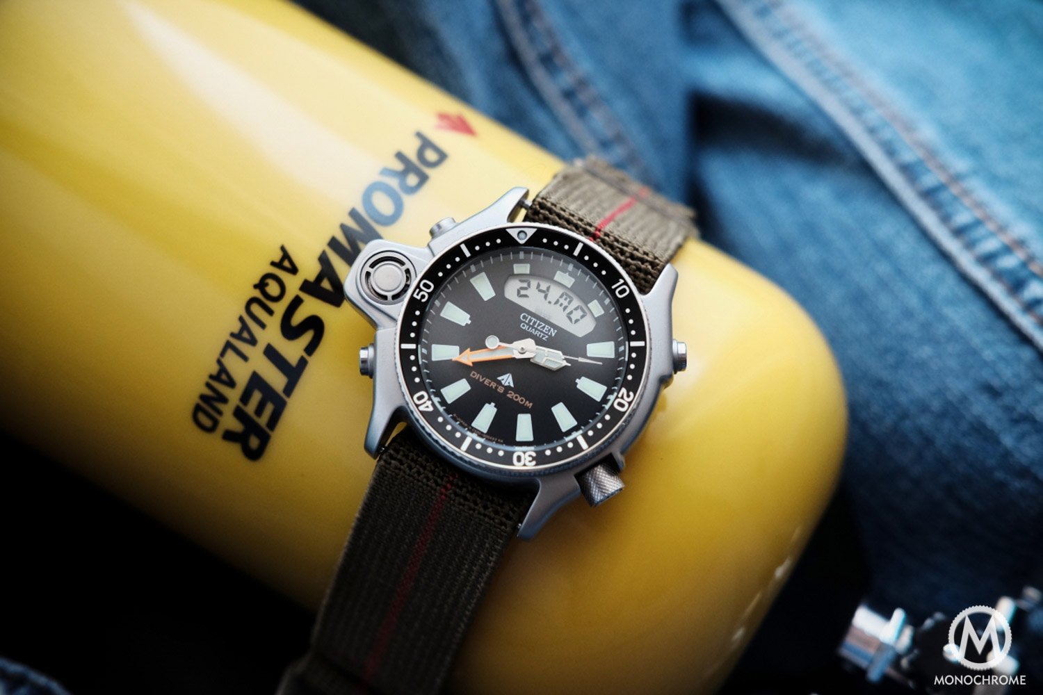 Review Citizen Aqualand Promaster The Blue Collar Dive Watch