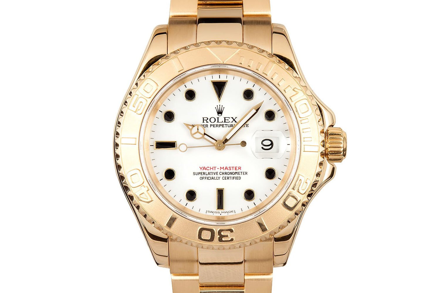 yacht master all gold