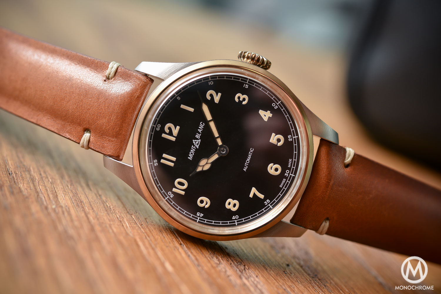 Montblanc 1858 Automatic Bronze - Review Price